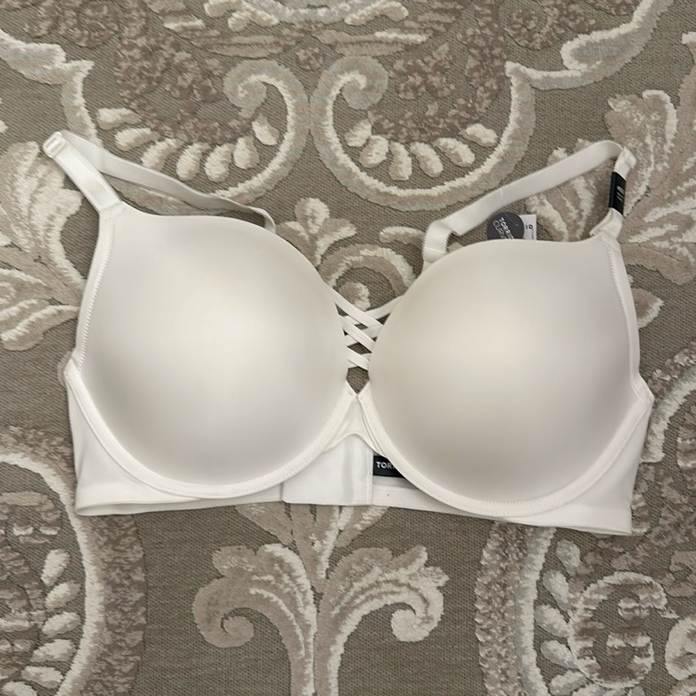 BNWT Torrid 360 Back Smoothing Push Up Plunge 40DD